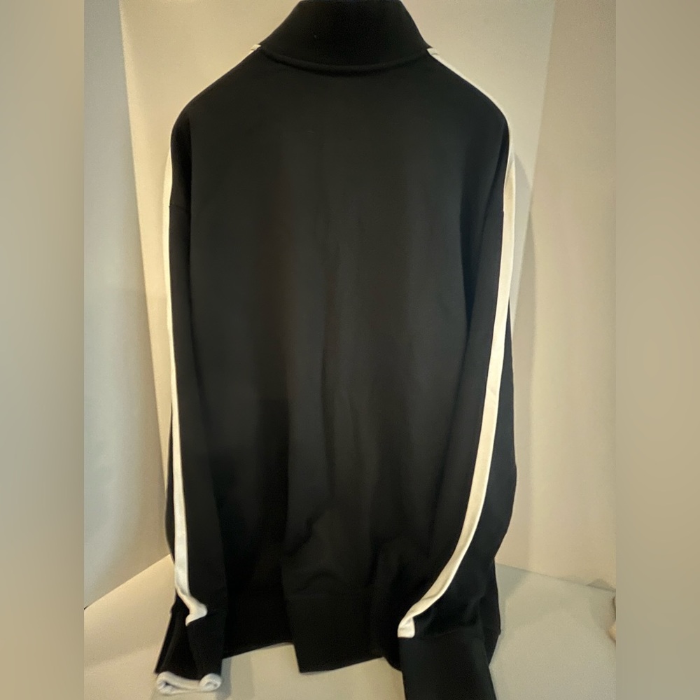 POLO RALPH LAUREN 100% Cotton Interlock Knit Track Jacket - sz 4XLT Black - Picture 5 of 16